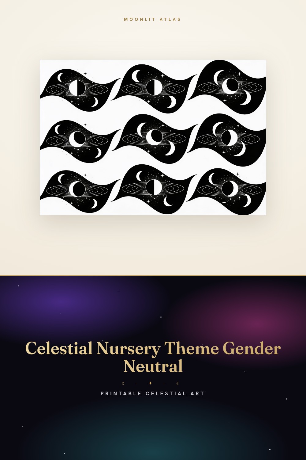 Star Nursery Prints and Wall Decor for Baby Rooms