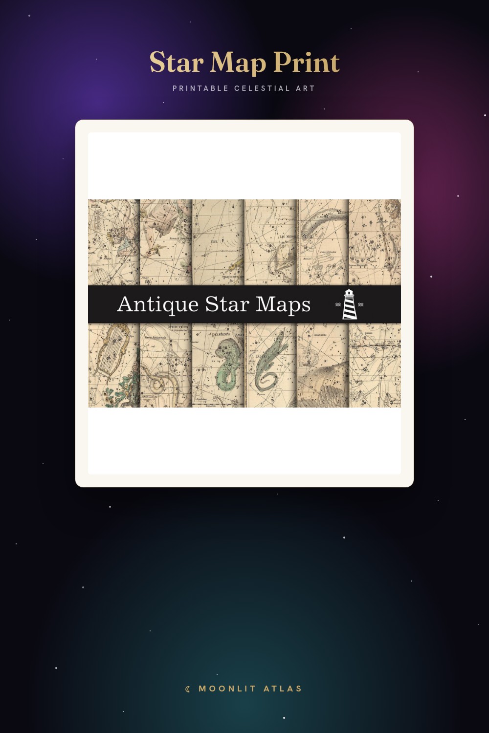 Custom Star Map by Date | Night Sky Prints for Any Moment