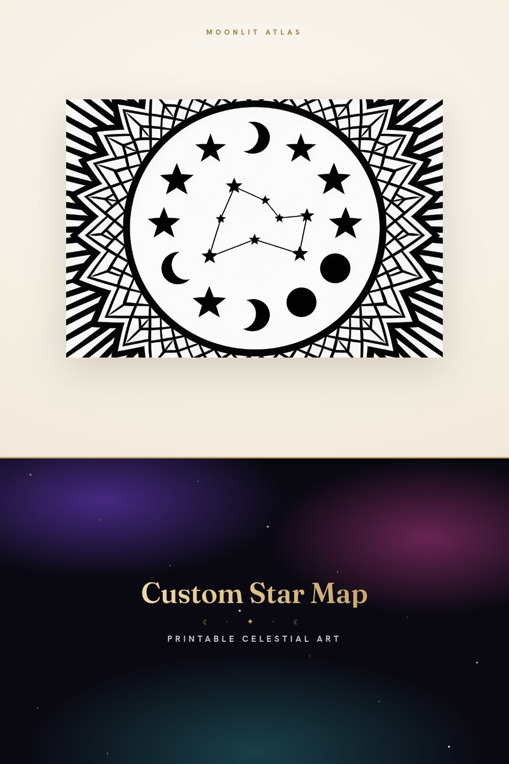 Star Map for Wedding Night | Custom Night Sky Prints