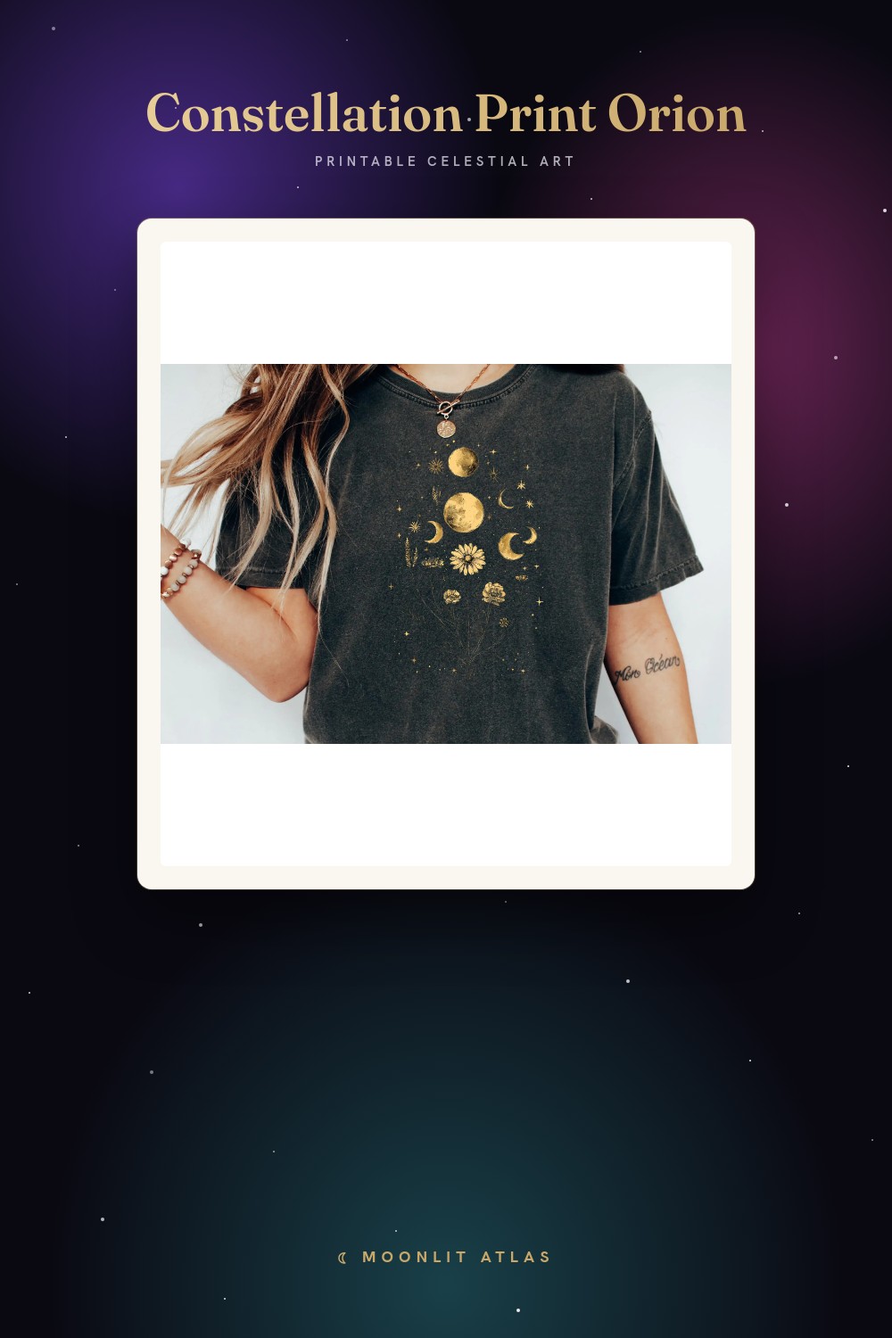 Star Chart Wall Art Ideas | Celestial Map Prints